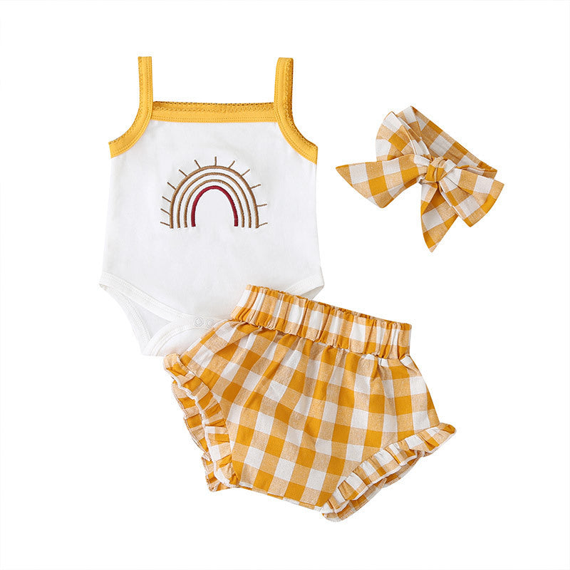 Fashion Three-Piece Baby Girl