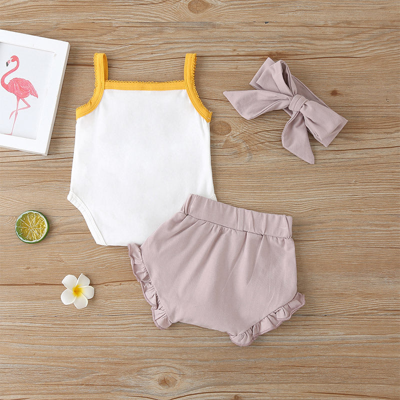 Fashion Three-Piece Baby Girl