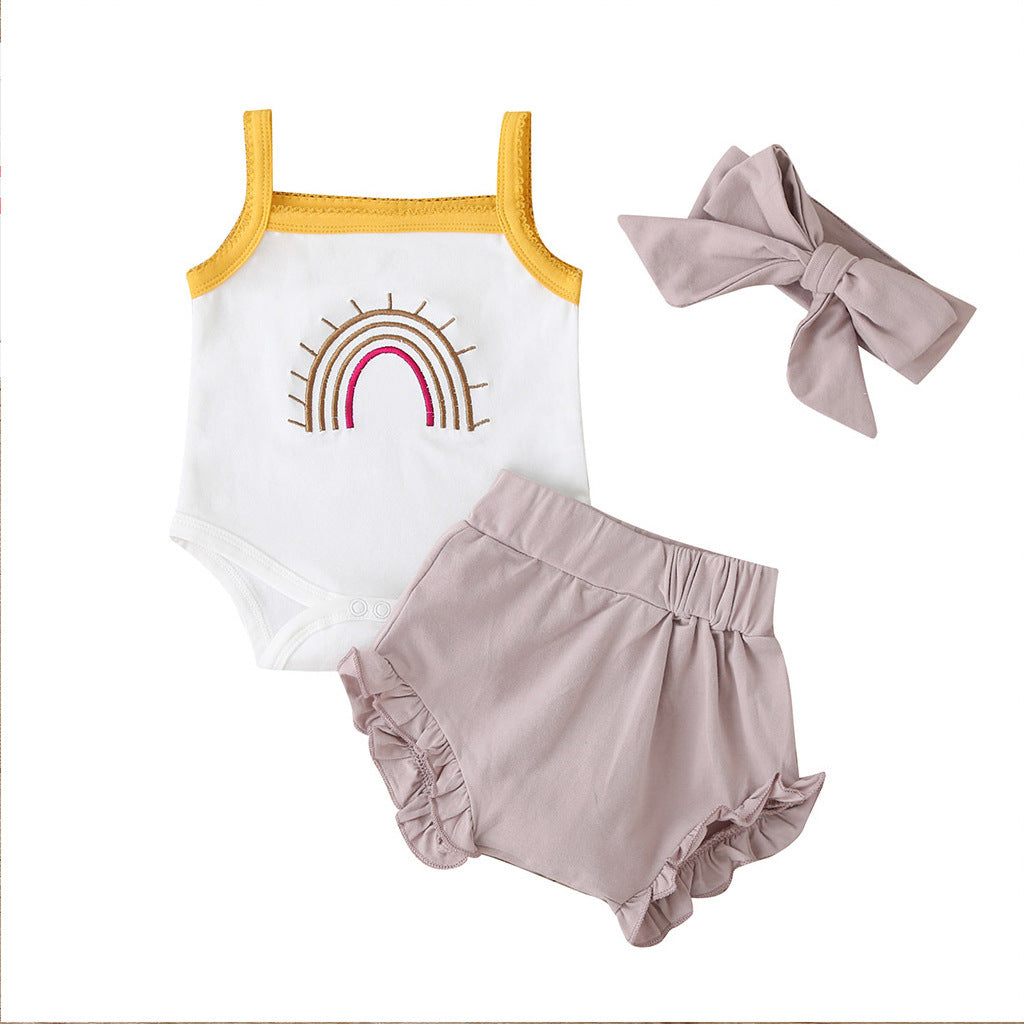 Fashion Three-Piece Baby Girl