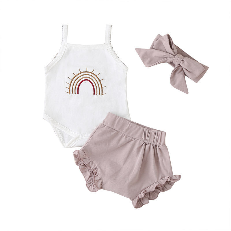 Fashion Three-Piece Baby Girl