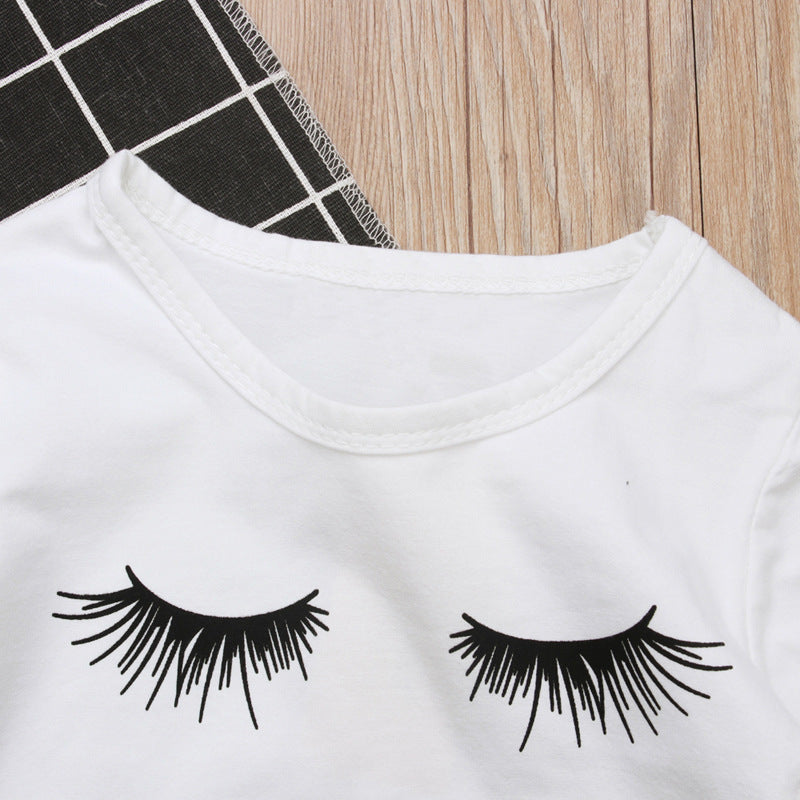 Pudcoco Girl Set T-shirt Pants Leggings Outfits Set Clothes