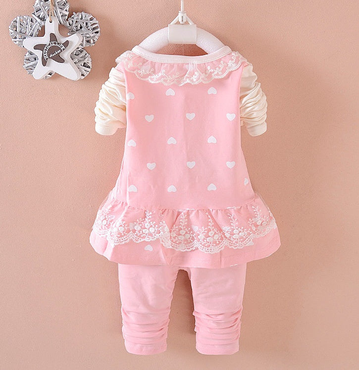 Pants 2pcs Tracksuits Kids Girls Clothes Baby Girl Clothes Set