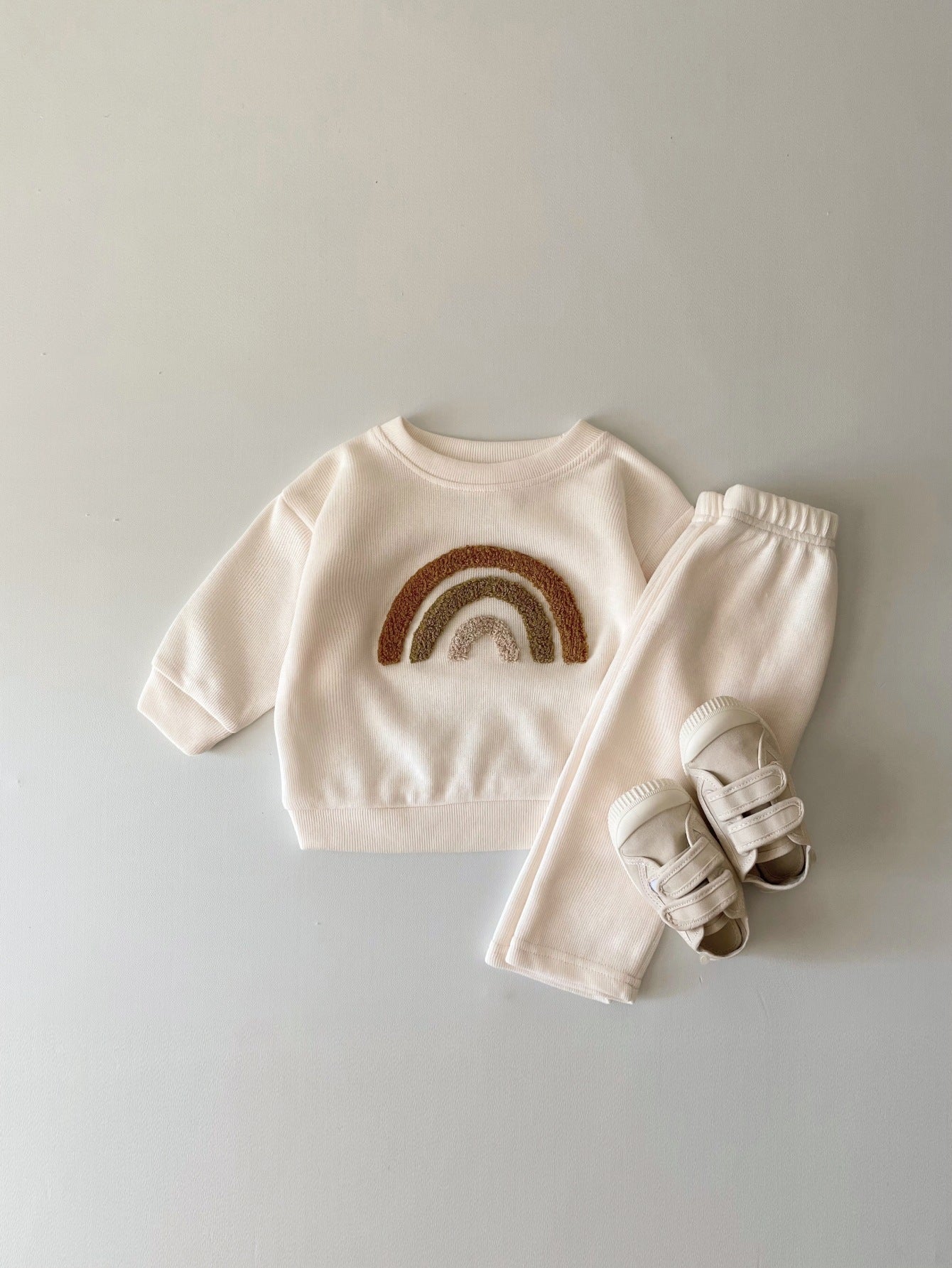 Spring And Autumn Newborn Two-piece Suit