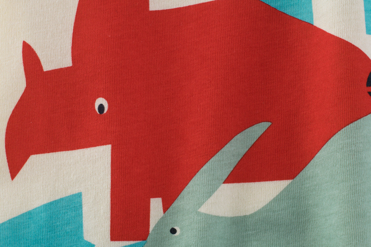 Boys T-Shirt Dinosaur Cartoon