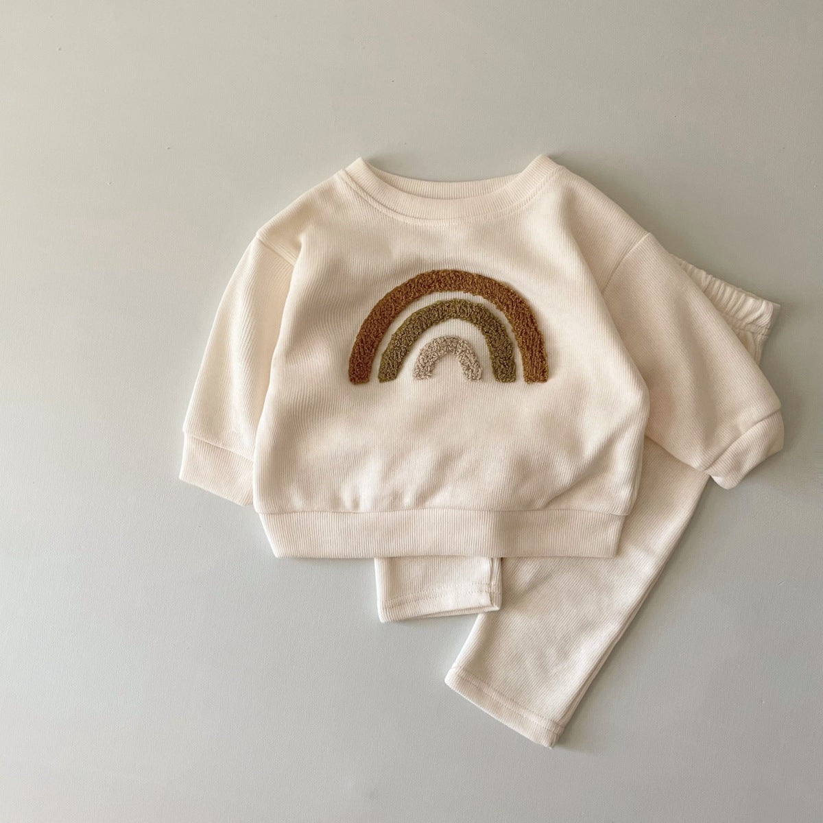 Spring And Autumn Newborn Two-piece Suit