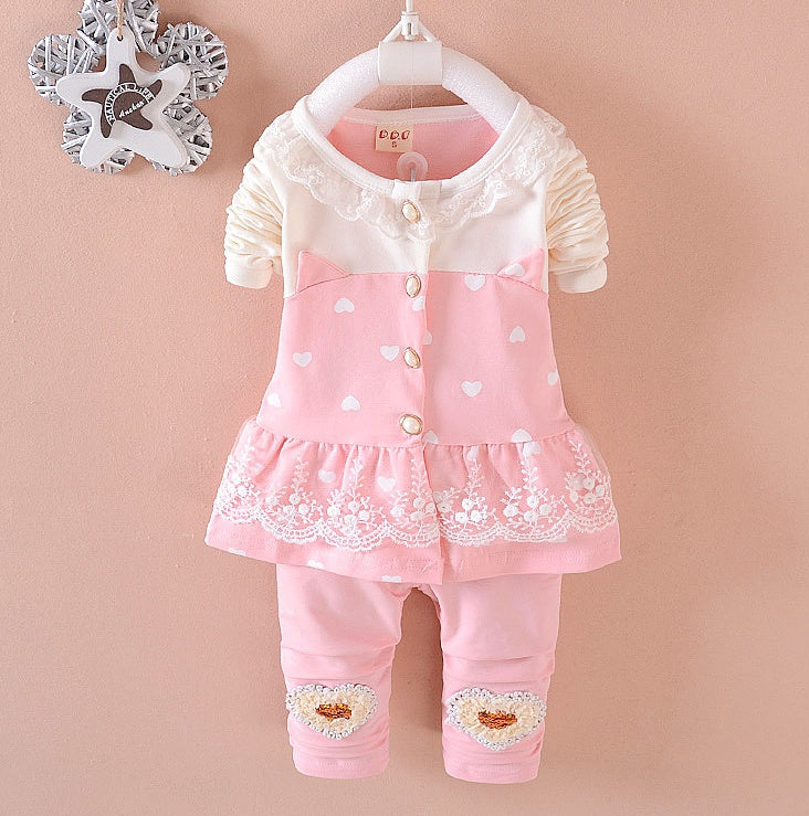 Pants 2pcs Tracksuits Kids Girls Clothes Baby Girl Clothes Set