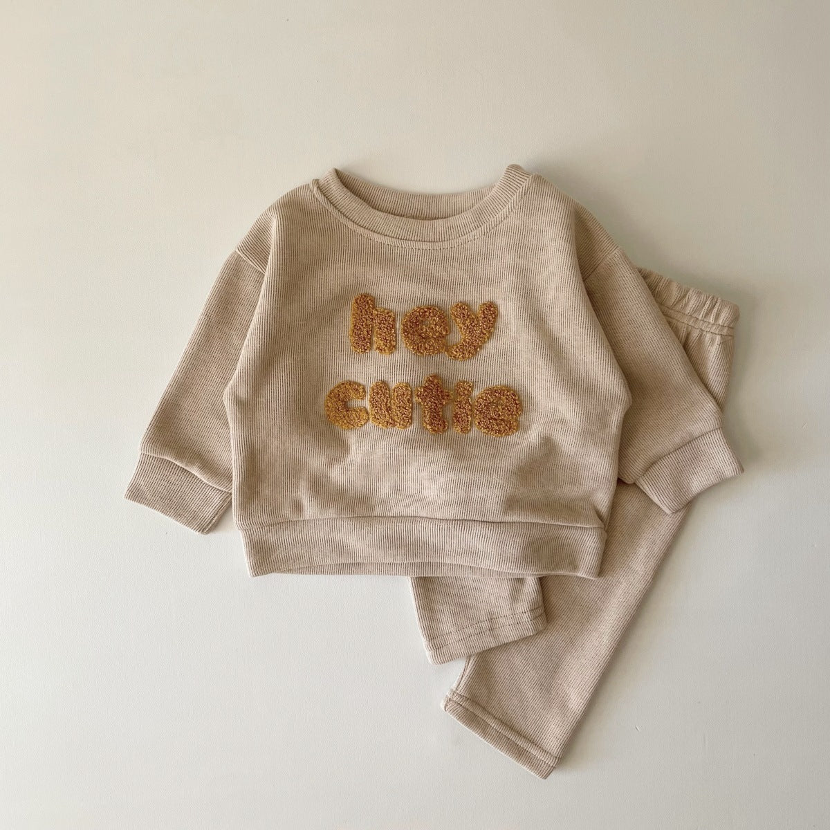 Spring And Autumn Newborn Two-piece Suit