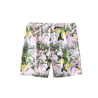 Printed Mother And Daughter Bikini Father And Son Swim Shorts