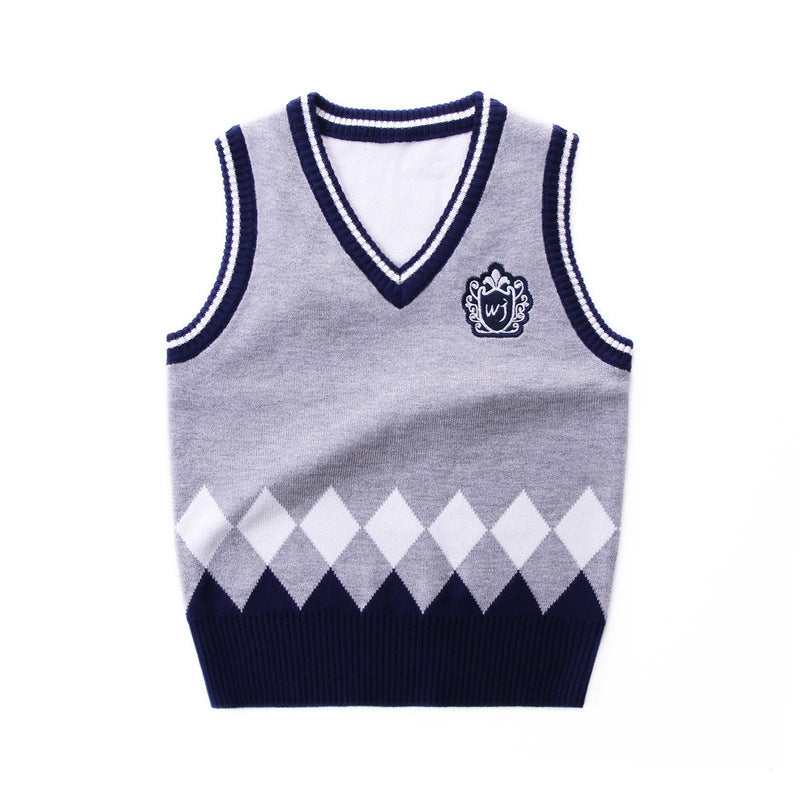 School uniform vest vest