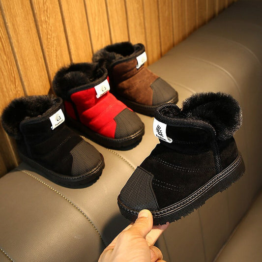 Winter children's snow boots