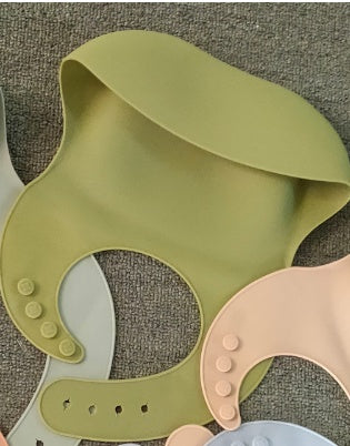 Silicone Baby Bib with Food Catcher