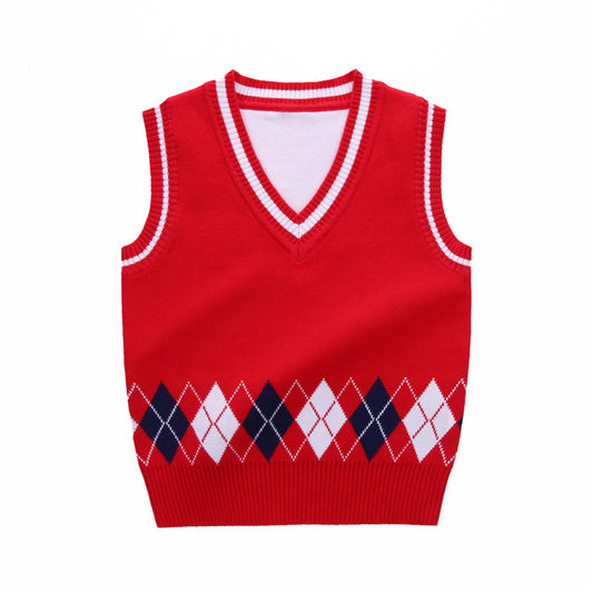 School uniform vest vest