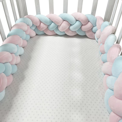 Woven Baby Bed Cover Bumper Strip Four-strand