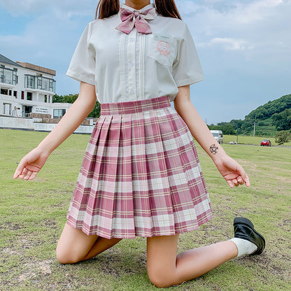 Original College Style Pleated Skirt Student Uniform Skirt School Uniform Skirt Girl