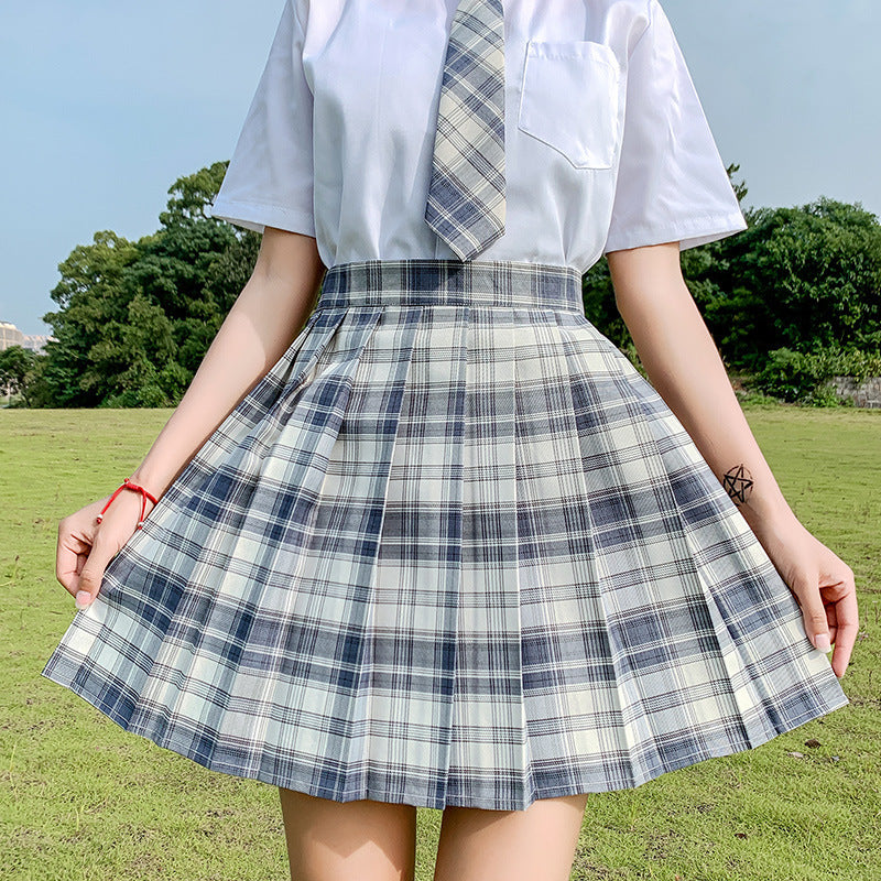 Original College Style Pleated Skirt Student Uniform Skirt School Uniform Skirt Girl