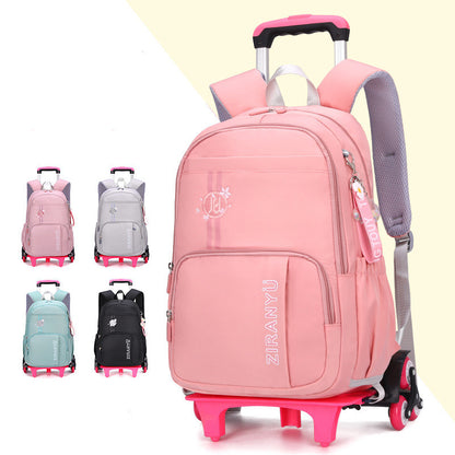 Baby School Backpack with Wheel Trolley