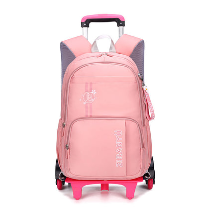 Baby School Backpack with Wheel Trolley