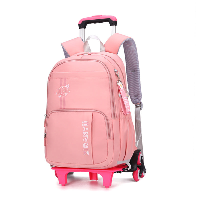 Baby School Backpack with Wheel Trolley