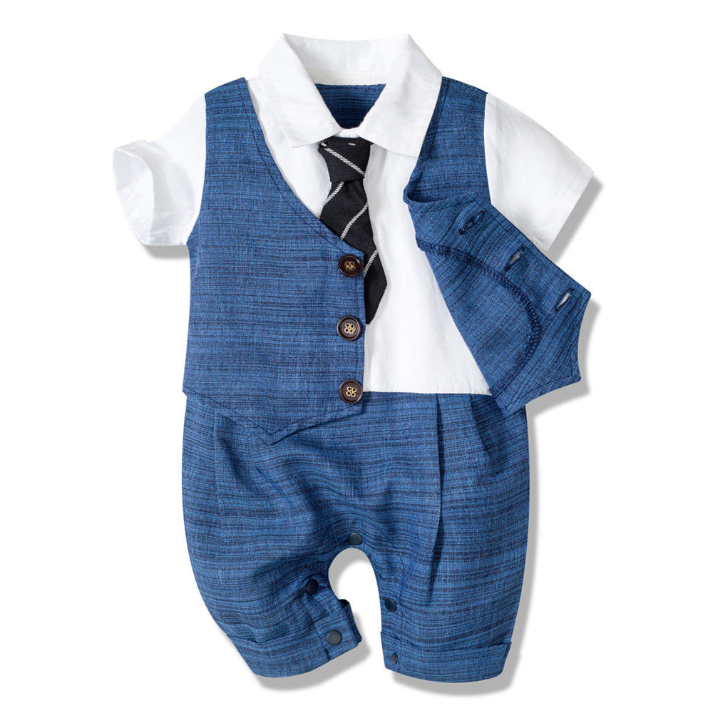 Jumpsuit Boys Gentleman Baby Children's Clothing