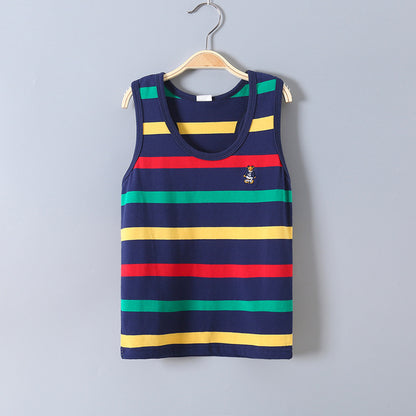 Vests, Cotton Children's Vests, Big Children's Summer