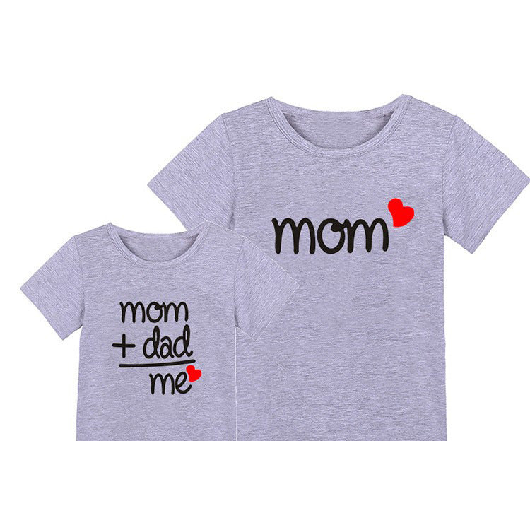 Love Father And Son English Words Mother And Son T-Shirt