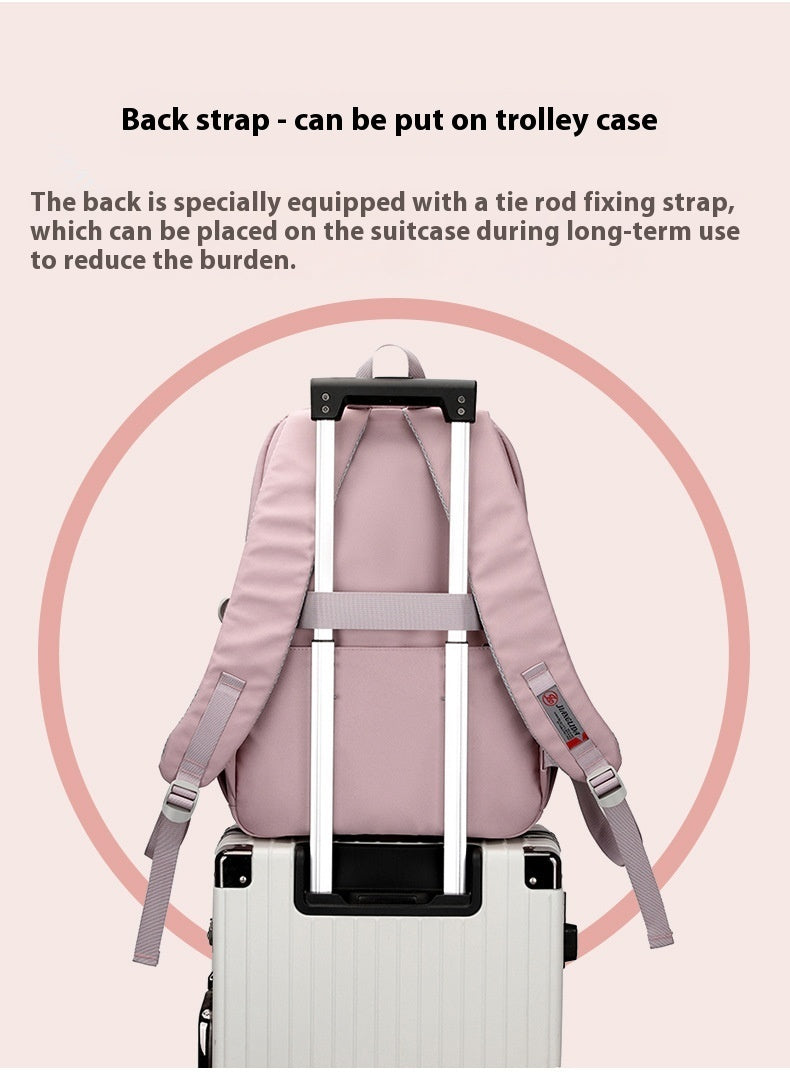 Large Capacity Lightweight Spine-protective Backpack