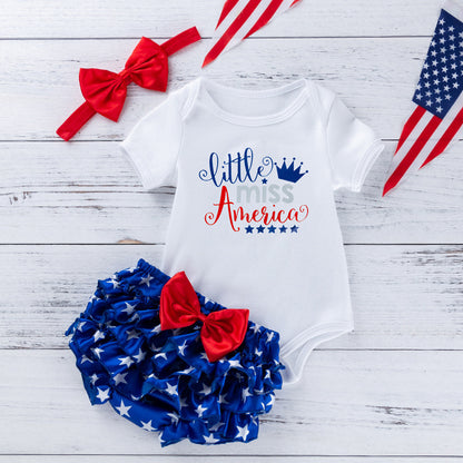 Independence Day Baby  Romper