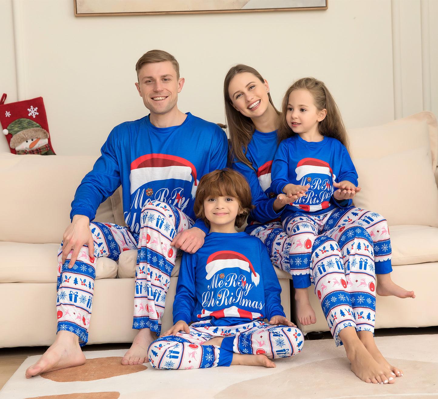 Family Pajamas Sets Christmas