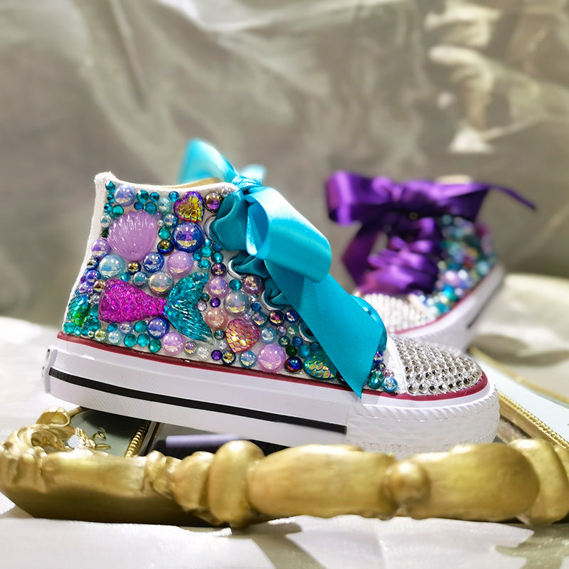 Mermaid Canvas Shoes