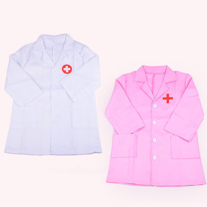 Children's Nurses Dress Doctors Play Professional Experience Costume Costumes