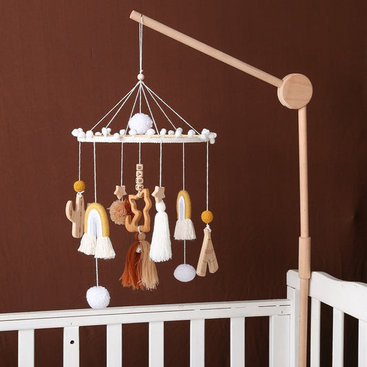 Plush Cloud Handmade Baby Bed Bell