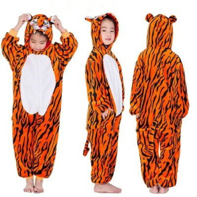 Animal One-piece Pajamas Flannel