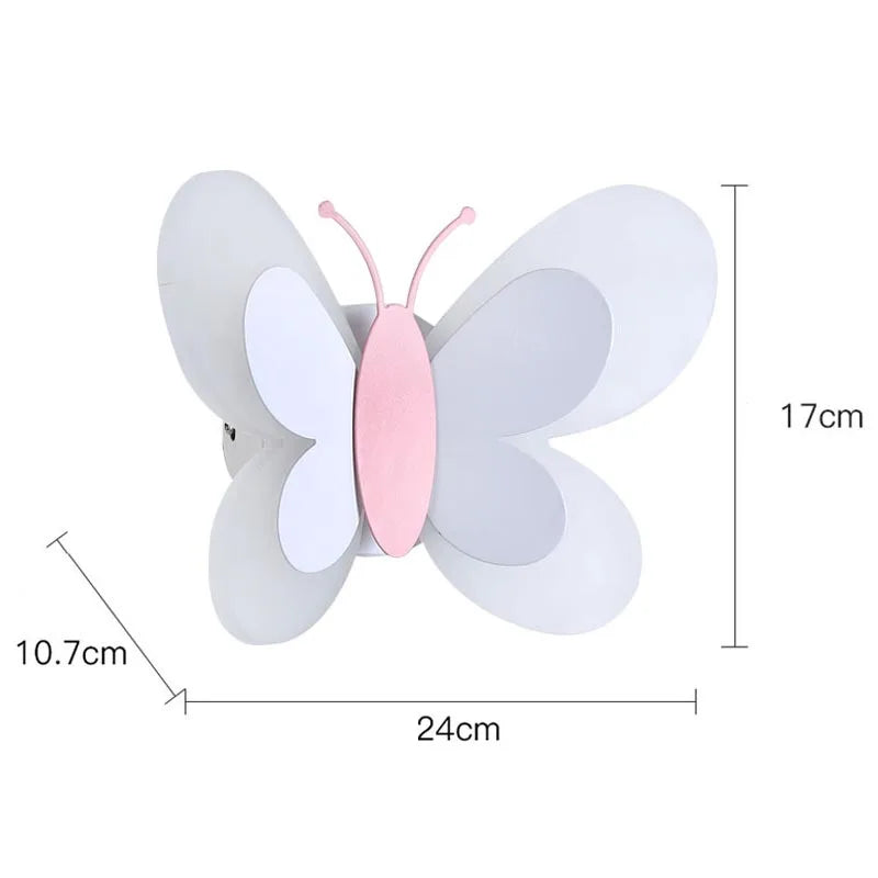 Children's Room Butterfly Light Bedside