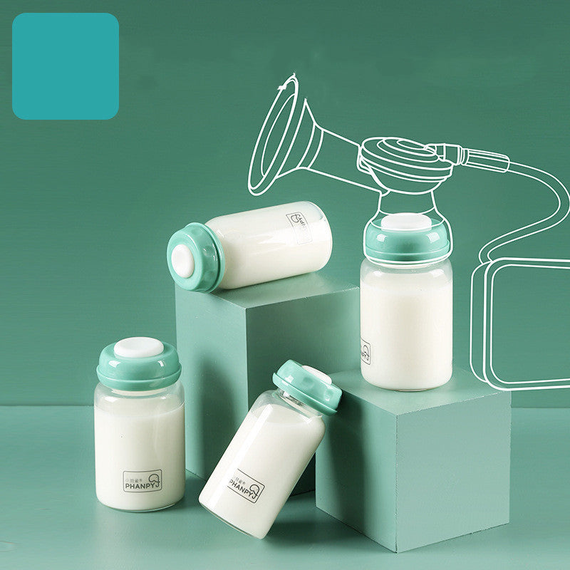 Breast milk storage bottle glass milk bottle