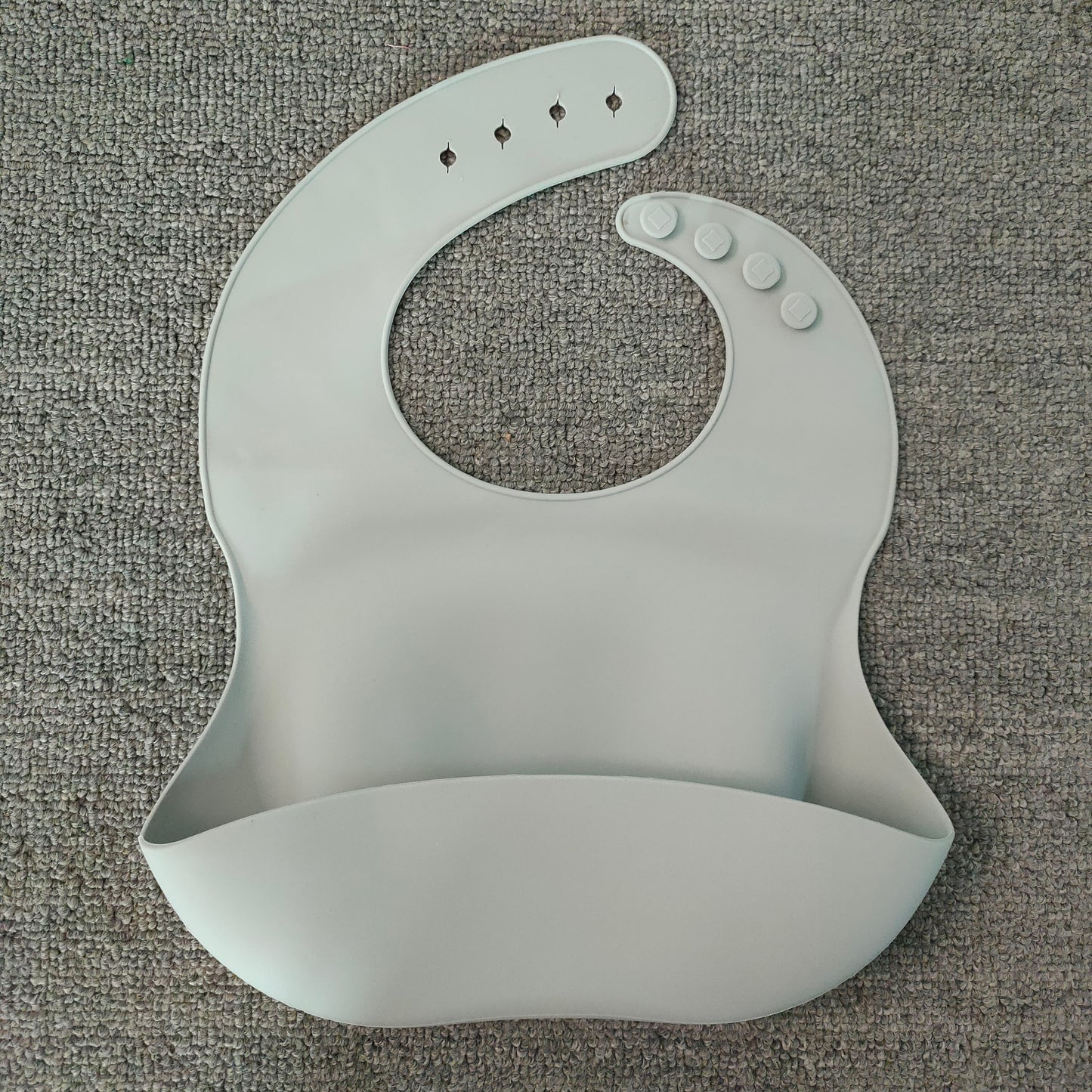 Silicone Baby Bib with Food Catcher