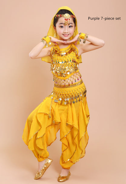 Girl's Tianzhu Belly Dance Costume