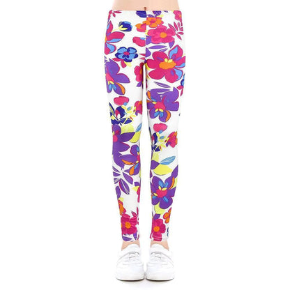 Printing Fashion Girls Cute Print Legging Trousers