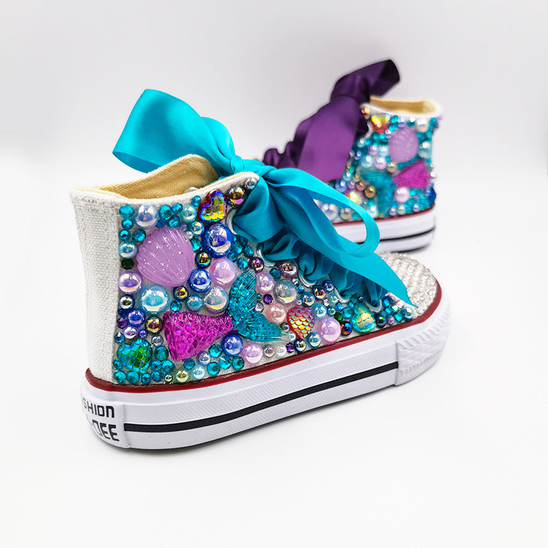 Mermaid Canvas Shoes