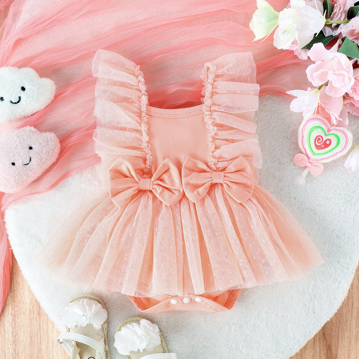 Jumpsuit Baby Net Skirt Princess