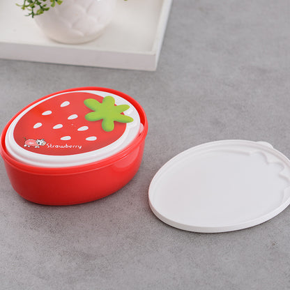 Strawberry 4-piece Lunch Box