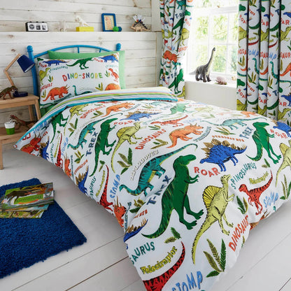 Dinosaur Bedsheet Set Duvet Cover