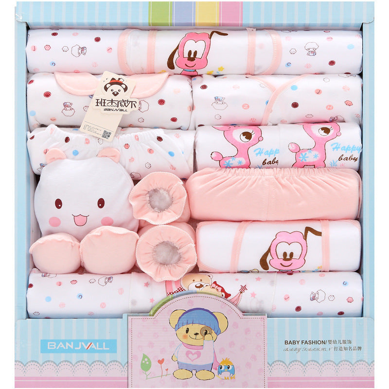 18-piece Cotton Newborn Gift Box Baby