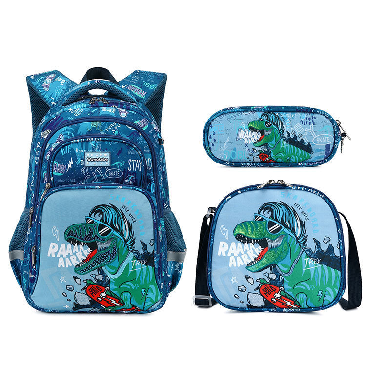 Boys Stylish And Lightweight Grade 1-3 Children Backpack