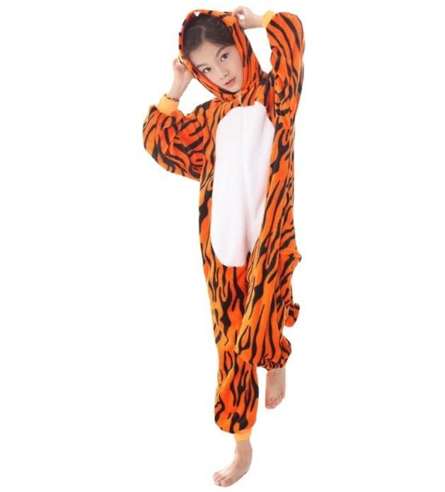 Animal One-piece Pajamas Flannel