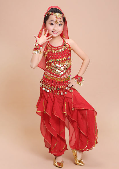 Girl's Tianzhu Belly Dance Costume