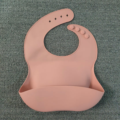 Silicone Baby Bib with Food Catcher