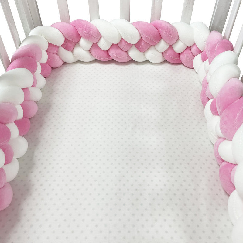 Woven Baby Bed Cover Bumper Strip Four-strand