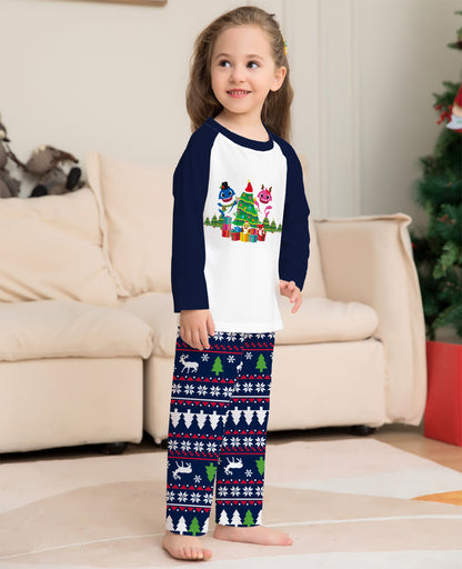 Family Christmas Pajamas Set for Couples Kids Baby