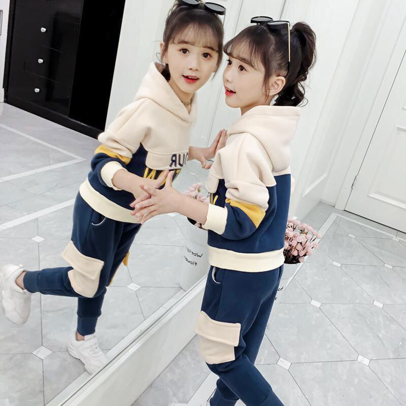 Boys and girls jacket hooded sweater