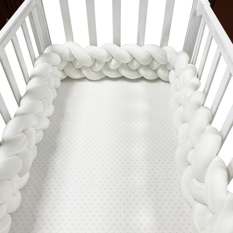 Woven Baby Bed Cover Bumper Strip Four-strand